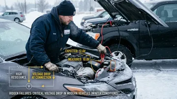 Akumulator i spadek napiÄ™cia: Ukryte usterki nowoczesnych aut zimÄ… — miniatura artykułu LDKM.pl