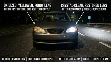 ZmatowiaÅ‚e reflektory: Ciche niebezpieczeÅ„stwo przy nocnych manewrach — miniatura artykułu LDKM.pl