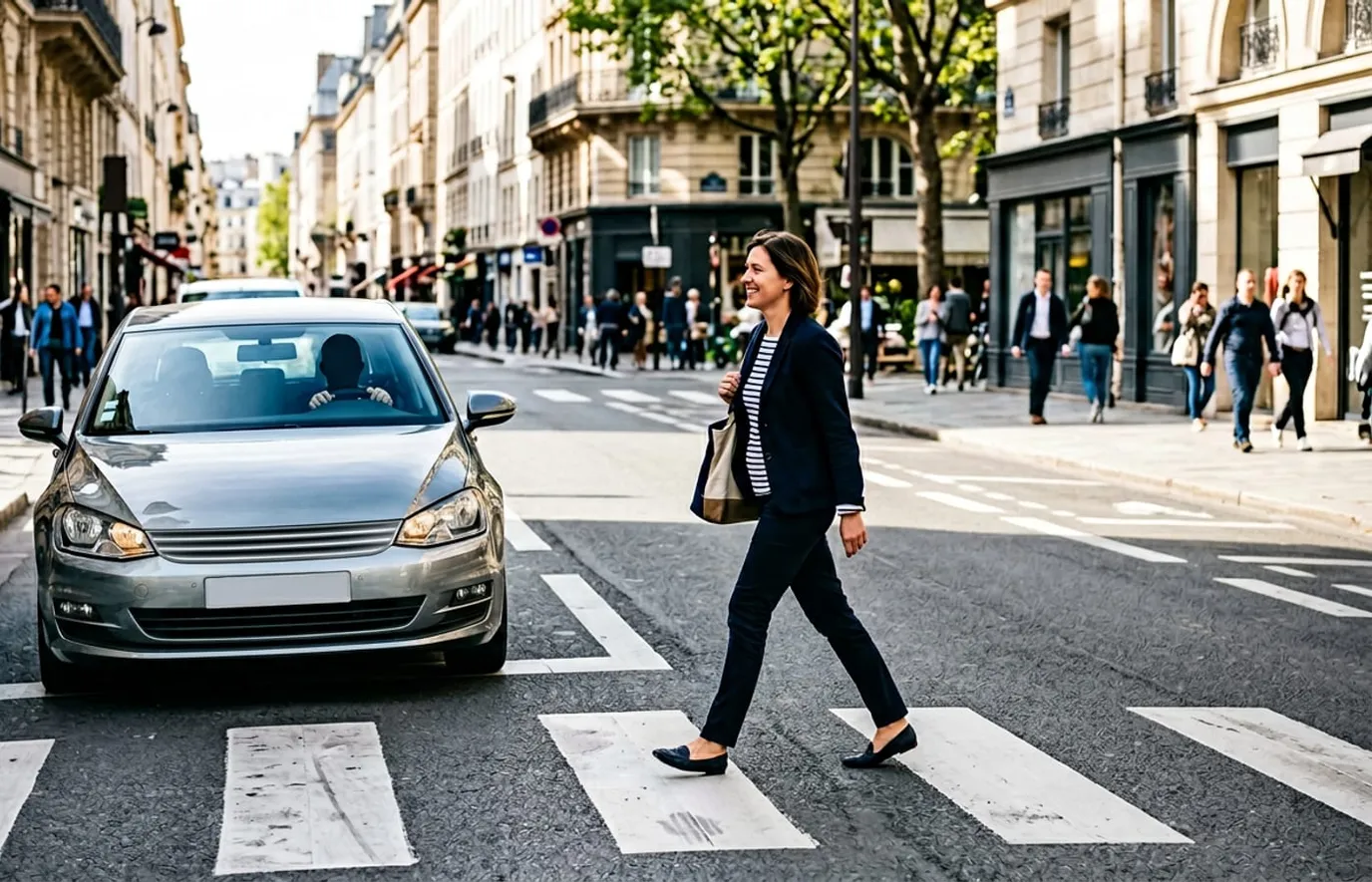 Nieustąpienie pierwszeństwa pieszemu na przejściu