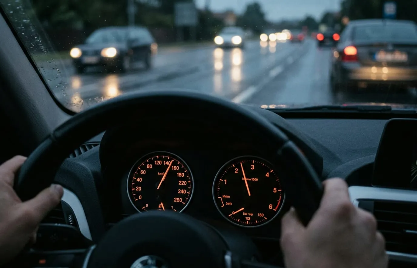 Przekroczenie prędkości od 31 do 40 km/h